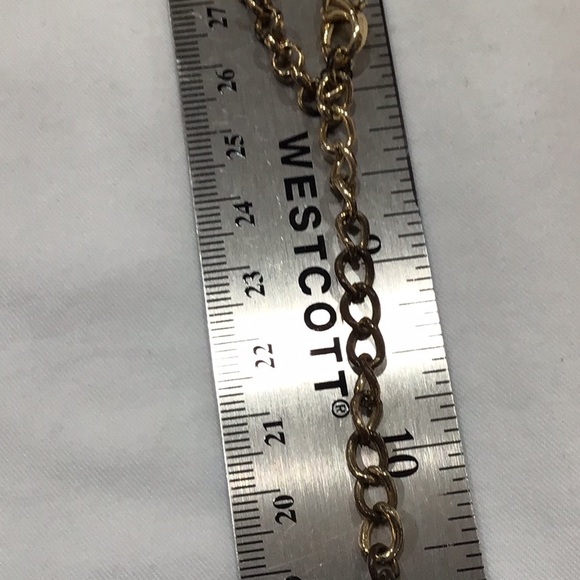 Black geometric statement necklace EUC - Picture 4 of 5